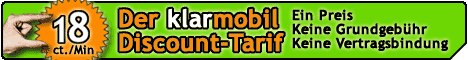 klarmobil.de - 18 Cent Discount-Tarif